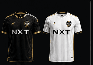 NXT SC Boys / Men home and away kits
